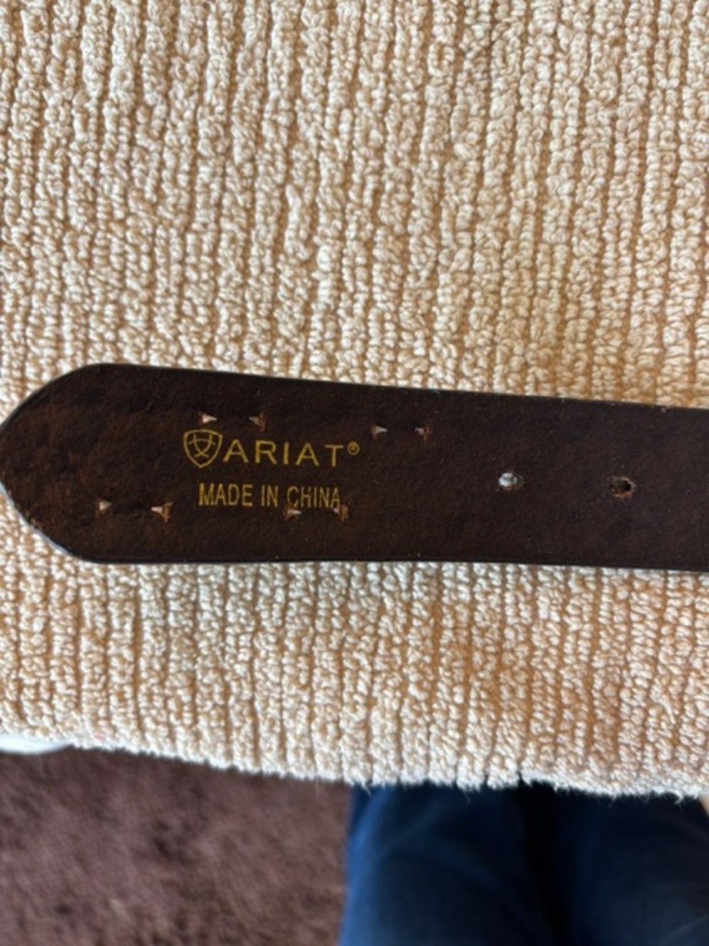 Ariat women wester studded belt - SZ 34 - Picture 5 of 6